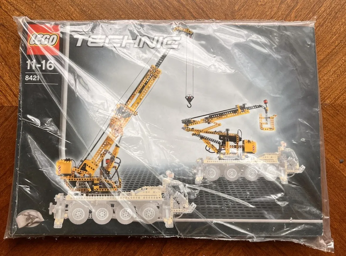 LEGO Technic 8421 Mobile Crane Instruction Sealed Manuals Complete OEM