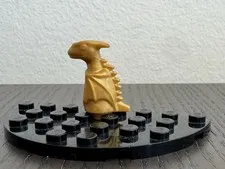 NEW Lego GOLD BABY DRAGON Animal Minifig/Minifigure Statue Hagrids Norbert 70505