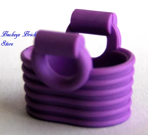 NEW Lego Minifig Female Girl Lavender BASKET Purse Friends