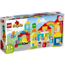 LEGO DUPLO 10935 Alphabet Town 87pcs Educational Building Toy Set