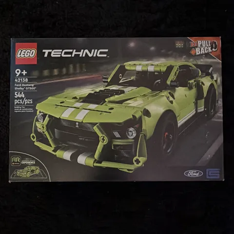 LEGO Technic Pull Back 42138 Ford Mustang Shelby GT500 (EMPTY BOX ONLY)