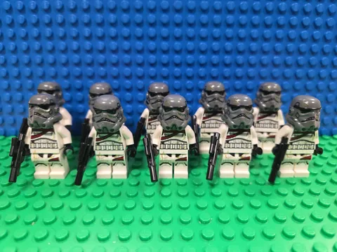 Lego Night Trooper Minifigure Lot Of 10 sw1417 75412 Star Wars CMF New L0002232