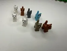 Lego Animal Cat Kitten Lot Of 8