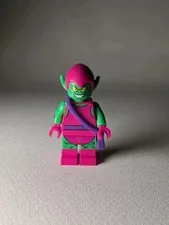 Lego Green Goblin 76057 Magenta Outfit Super Heroes Minifigure