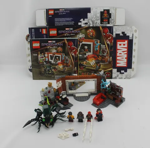 Lego Marvel Spider-Man at the Sanctum Workshop Lego Set #76185 Complete