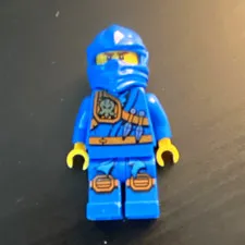 LEGO NINJAGO JAY Blue Ninja Minifigure Hood/Mask Headgear 1 Piece Plastic