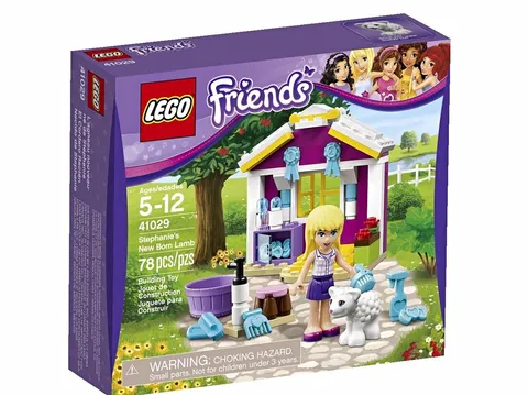 LEGO Friends 41029 Stephanie’s New Born Lamb Set 78 Pieces w/ Box (ALL PIECES)