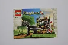 LEGO® Kingdoms 7949 Prison Carriage Rescue Instruction Manual Only!