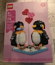 Lego 40886 Penguins In Love Valentine Set 278 Pieces Ages 8+ New In Sealed Box 