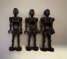 Lego Star Wars - Commando Droid Lego Minifigure X3 lot