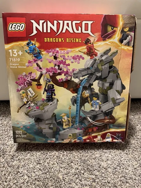 LEGO NINJAGO Dragons Rising 71819 Dragon Stone Shrine 1212pc Set w/ Box READ
