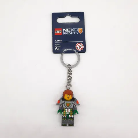 Lego Minifigure Nexo Knights Aaron Collectable Keychain Animated Series Toy New