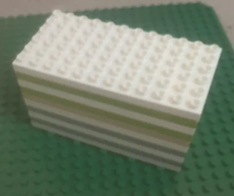 Lego Duplo - Lot Of (10) 6x12 Stud Base Baseplate Pieces