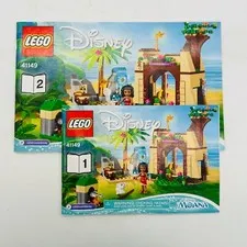 LEGO Disney Moanas Island Adventure 41149 Instructions Manuals 1 & 2 Only