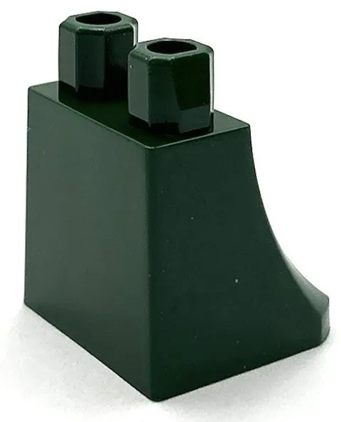 Lego New Dark Green Lower Body Skirt Minifigure Part