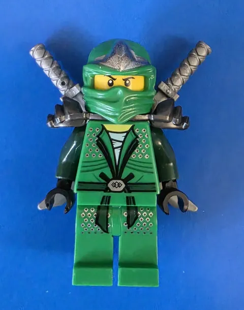 LEGO Ninjago Lloyd ZX Minifigure with Shoulder Armor NJO065 9450 9574