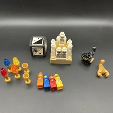 Lego 3843 Ramses Pyramid Game Replacement Pieces Movers Scorpions Dice