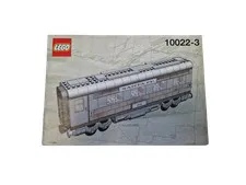 Lego® TRAIN Railway 10022_3 Instructions Santa Fe Waggon Carriage