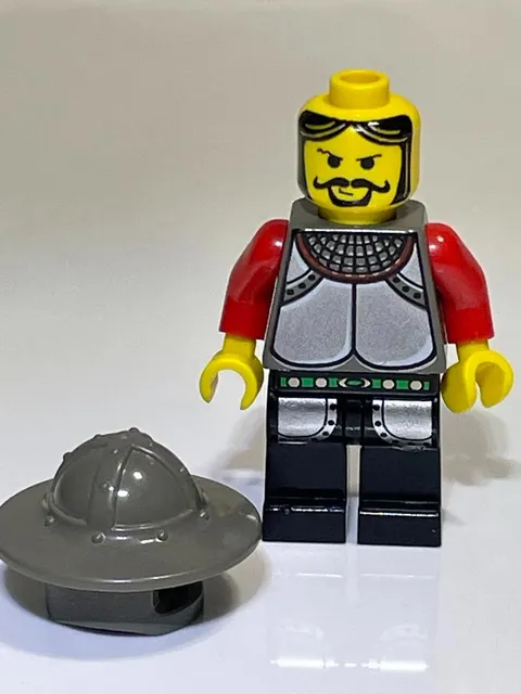 Lego Knight Minifigure Castle Kingdom Vintage Used Good Condition cas037 #23