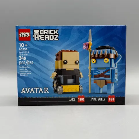 Lego BrickHeadz #40554 Jake Sully & his Avatar Retired Brand New Factory Sealed
