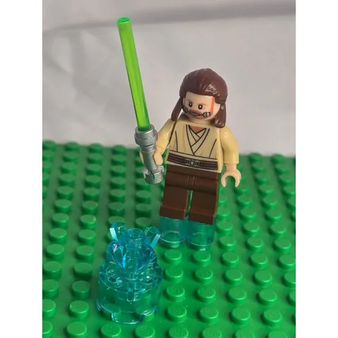 LEGO Qui-Gon Jinn Minifigure - SW0410 2012 *DOES NOT INCLUDE CAPE*