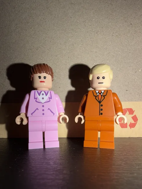 LEGO Batman The Video Game 2006 Custom Business Man and Business Woman NPC’s