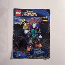 LEGO 4527 DC Comics Universe Super Heroes The Joker Batman INSTRUCTIONS ONLY