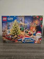 2025 lego city ADVENT CALENDAR christmas minifig 60475 186 PIECES Please Read !