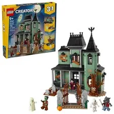 LEGO Creator 3 in 1 Haunted Mansion Building Toy for Kids - Multicolor