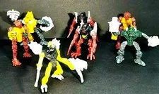 Lego Bionicles Action Figures McDonald’s Happy Meal 7 figures 2006, 07 & 08