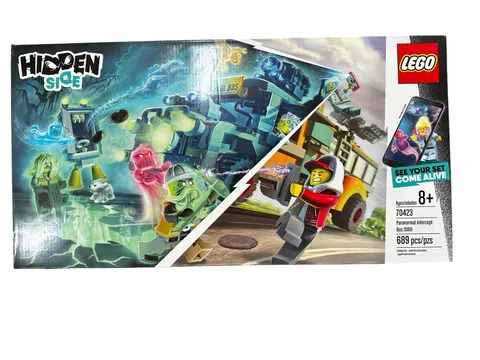 LEGO #70423 HIDDEN SIDE, PARANORMAL INTERCEPT BUS 3000, SEALED 689 PCS, RETIRED