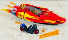 LEGO NINJAGO KATANA V11 70638 No Minifigures and missing 2 Stickers