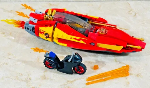 LEGO NINJAGO KATANA V11 70638 No Minifigures and missing 2 Stickers
