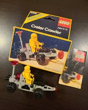 LEGO Space: Crater Crawler (6826) Vintage COMPLETE Box & Instructions