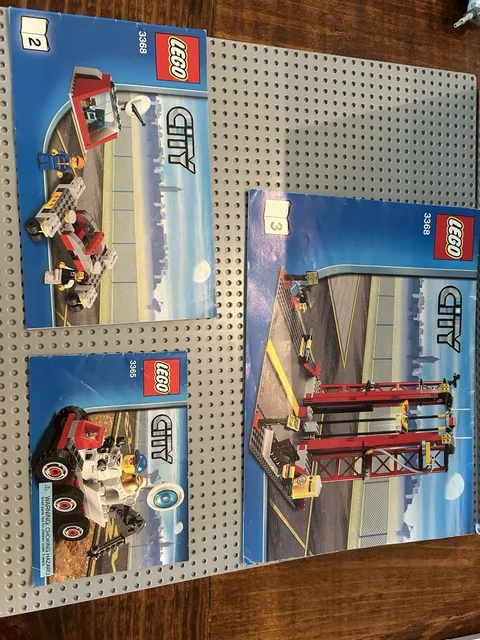 Lego City Space Sets Instruction Manuals Only Good Condition