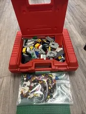 LARGE LEGO VINTAGE SYSTEM COLLECTION IN CASE ESTATE FIND