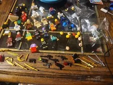 LEGO MINI FIGS & ACCESSORIES LOT