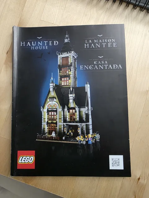 LEGO Haunted House 10273 Fairground Collection Instruction Book/Manual Only