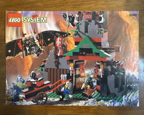Lego System Set 6088 Ninja Robber's Retreat 1998 Manual Only