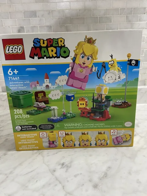 LEGO Super Mario Adventures with Interactive LEGO Peach (71441) New Sealed