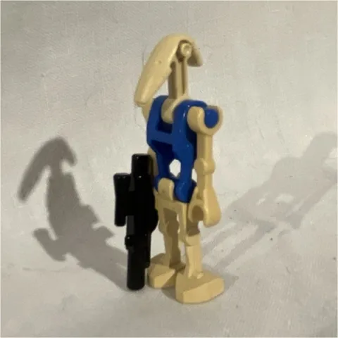 Lego PILOT Battle Droid Minifigure  (Blue Chest) - Star Wars - sw0300 