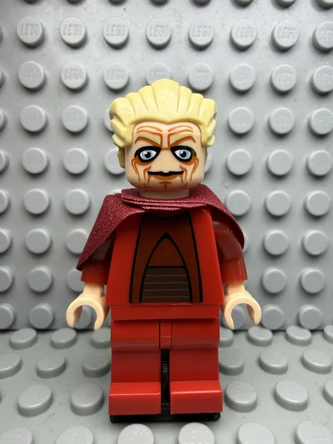 Lego Chancellor Palpatine - Large Eyes : sw0243 Star Wars Authentic