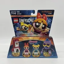 NEW LEGO DIMENSIONS TEAM PACK THE POWERPUFF GIRLS 71346 Sealed Retired