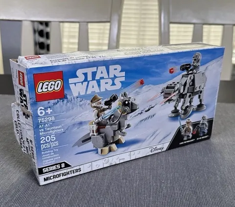 Lego Disney Star Wars 75298 AT-AT vs Tauntaun Microfighters Replacement BOX ONLY