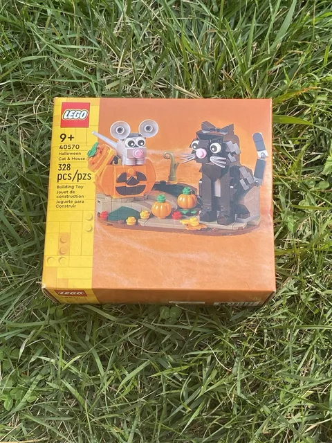 LEGO Halloween Cat And Mouse Set #40570 RARE, BRAND NEW, FACTORY SEALED