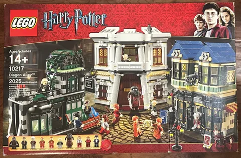 LEGO 10217 | Harry Potter: Diagon Alley | Complete with Box and Instructions