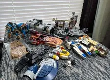 LEGO Star Wars Mixed Lot Ships Vehicles Parts