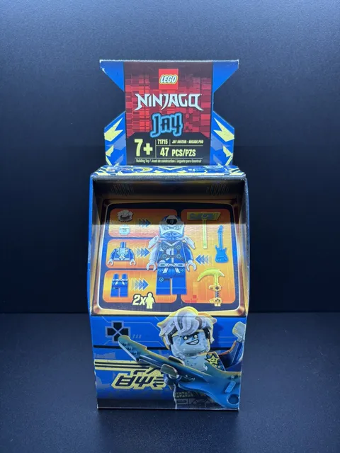 LEGO Ninjago: Jay Avatar - Arcade Pod, 71715 (Brand New Sealed)