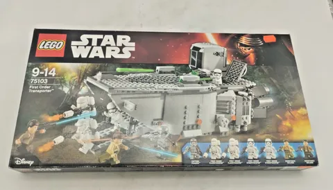 LEGO 75103 First Order Transporter MISB NEW SEALED Star Wars Figures 75158 75151