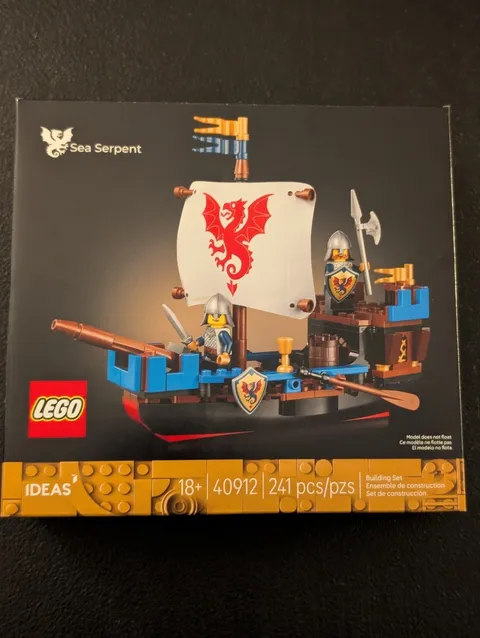 LEGO Ideas 40912 Sea Serpent GWP  NEW SEALED